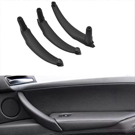 Poignée de porte intérieure et panneau intérieur pour BMW X5 E70, X6 E71 et E72 (conduite à gauche) (1/5)