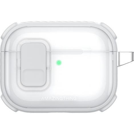 AirPods Pro 3 Titan Pro Mag Hülle, durchsichtig - Weiß (1/5)