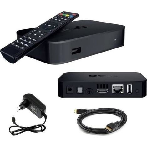 Décodeur IPTV multimédia (Set Top Box TV) - HD LINE - MAG 322 - Remplace MAG 254 - Linux 3.3 - Compatible Stalker Ministra 5.2+ (1/4)