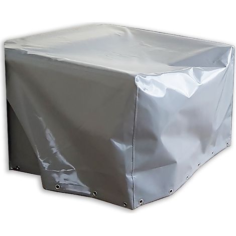 [JAMAIS UTILISÉ] Housse de protection PVC 2,20 x 1,60 x 0,95 m Grise - Qualité 10 ans - Made in France (Format spécifique) (1/3)