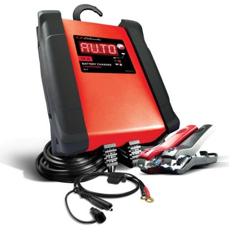 Caricabatterie automatico da 10A 12V per auto e moto