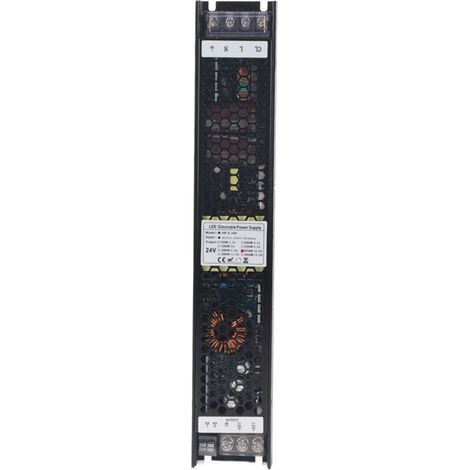 Wasserdichtes 250-W-LED-Netzteil mit Aluminiumgehäuse, DALI-PWM-Regelung (0–10 V), 24 V/10,4 A Ausgang für professionelle Beleuchtung