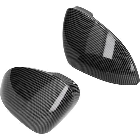 Außenspiegelkappen in Carbon-Optik, 2-teilig, links/rechts, passend für MK8 Standard ab 2021 (ohne Spurwechselassistent) (1/5)