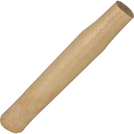 Dapetz ® Club Hammer Handle - 255mm (10") Replacement Beech Hardwood Lump Hammer Premium Knot-Free Beech with Turned and Sanded Traditional Pattern Handle (1/5)