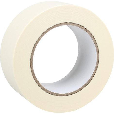 Ruban de masquage 50 mm x 50 m multi-surfaces pour peindre des lignes nettes, ruban adhésif de 19 mm de largeur, ruban de peintre (1/5)