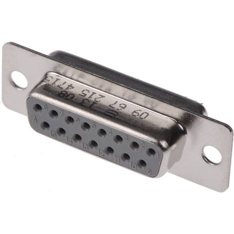 Harting 09 67 215 4715 Connettore femmina SUB-D 180 ° Numero Poli (num): 15 Punte a saldare 1 pz. (1/3)