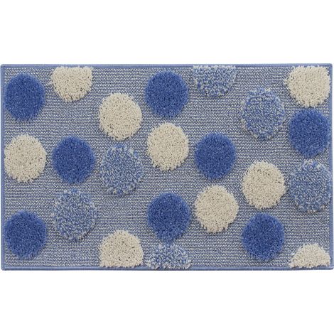 Tappeto Bagno Ios 50X80 Cm Blu