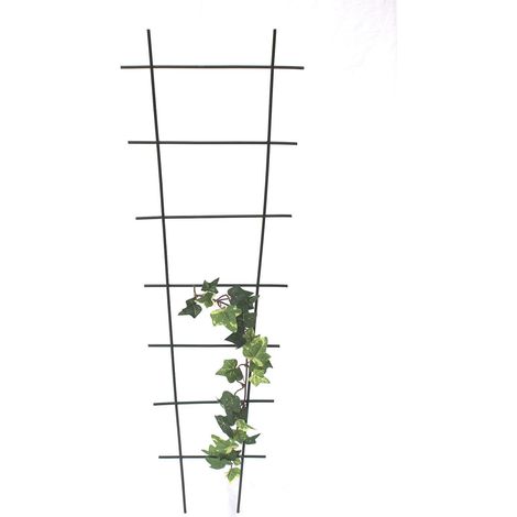 Rankhilfe Rankgitter Art.307 Kletterhilfe aus Metall 65 cm Grün Steckzaun Zaun (1/5)