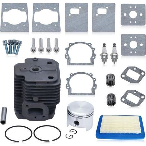 Cylinder Piston Kit for Echo PB-770, PB-770H, PB-770T, PB-650, PB-651, PB-750, PB-751, PB-755 Blowers, with Gasket Set, Air Filter, Replacement A130002130