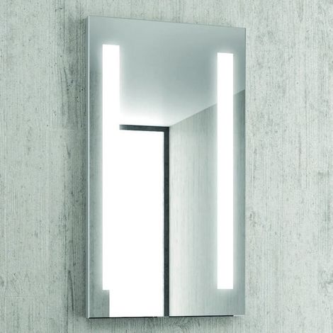 Specchio bagno rettangolare 50x90cm a led KAM-1392 kamalu