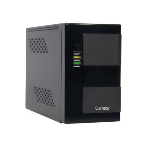 Gruppo di continuita\' Vultech 650VA/350W Nero [UPS650VA-LFP-NAS]