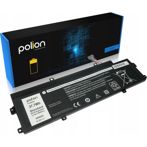 Batería del portátil DELL 5R9DD Chromebook 11 3120 P22T 4300mAh
