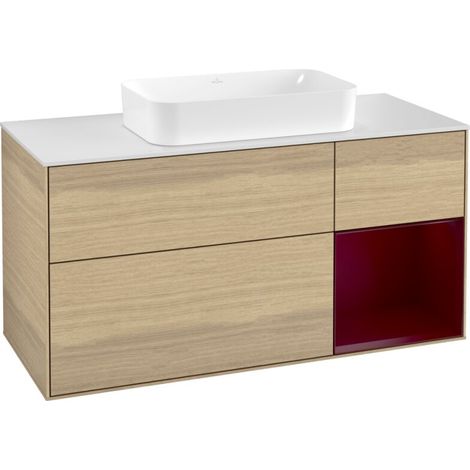Villeroy & Boch F301HBPC meuble sous-lavabo Finion F30