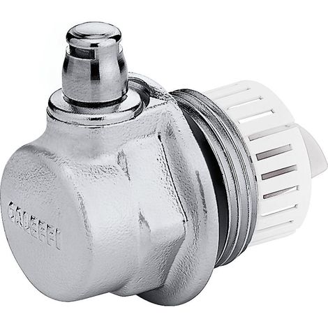 TAPPO PER RADIATORE 1" CON VALVOLA SFOGO ARIA CALEFFI 507611 - 507621 24681V DESTRO 1'' M (24681)