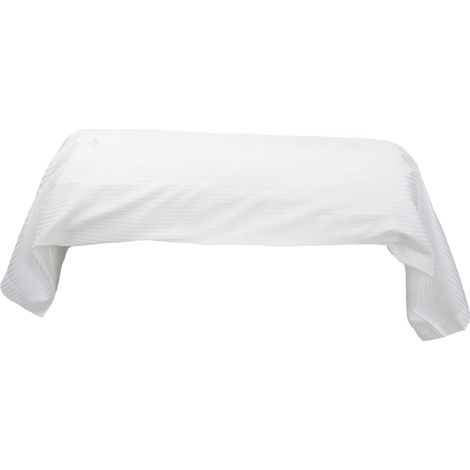Taie de traversin satin de coton GRAND HÔTEL Grand hôtel 140x43 cm
