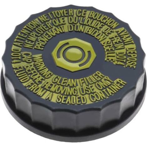 Bouchon de réservoir de liquide de frein QttvbTna, compatible Peugeot Citroën, plastique résistant, 1613328880 (1/5)