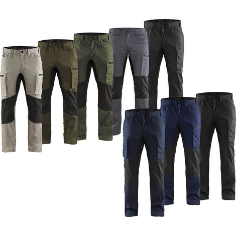 Pantaloni da lavoro Blaklader 1459 Service Stretch-Nero-50Negro - 