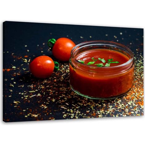 Tableau sur toile Tomates Légumes Cuisine 60x40 (1/5)