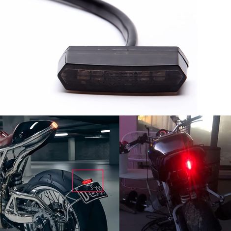12V 6 LED Feu arrière Taillight Universel Frein de Lumière Imperméable à la Poussière (1/5)
