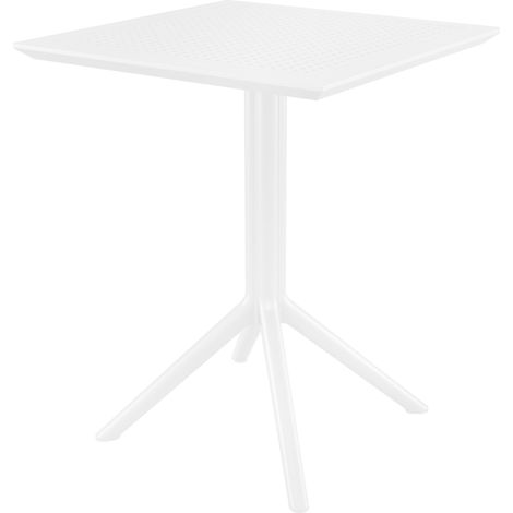 Mesa plegable Sky Blanco Cuadrada (1/5)