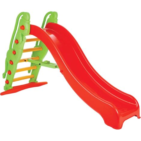 Scivolo Grande per Bambini Scala 6 Gradini Plastica Giardino Esterno (1/2)