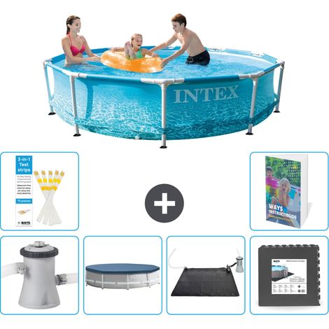 Frame Pool Rund - 305x76 cm - 7-teilig S195