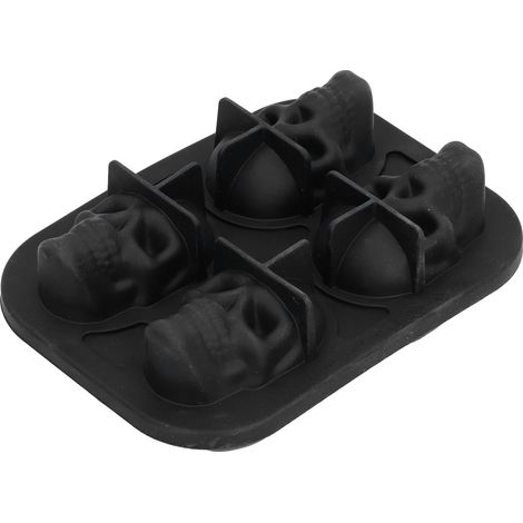 Silikon-Eiswürfelform mit 4 Mulden, kugelförmige Eiswürfelform, Küchenzubehör für runde Eiswürfel. (1/5)