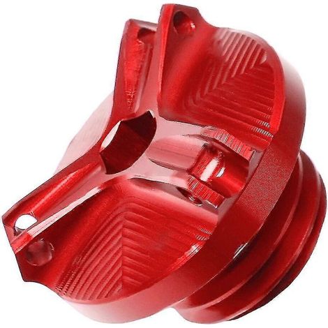 Für Suzuki GSR600, GSR750, GSX750F, GSX-R 1000, 1000R, 1000X, 1100, 600, 750 Motorrad-Öleinfülldeckel GSXS 1000, 1000F – rot