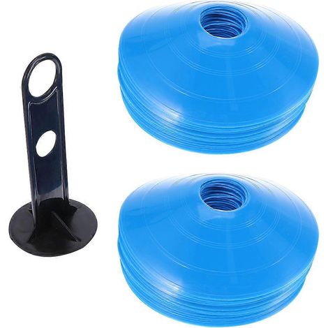 Disques et cônes d'entraînement de football (kit de 78 pièces) - Durables, écologiques et sûrs (1/5)