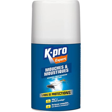 Recharge diffuseur automatique mouches et moustiques 250ml (1/5)