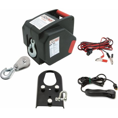 VERRICELLO ELETTRICO ARGANO PARANCO 12 V CAPACITA' 900 KG 9 MT METRI 997 rib
