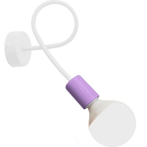 Helam OXFORD Applique Blanc, Violet 25cm