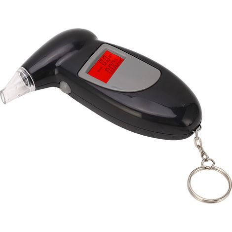Alcootest portable professionnel de haute précision avec détecteur numérique sonore et 5 embouts buccaux. (1/5)