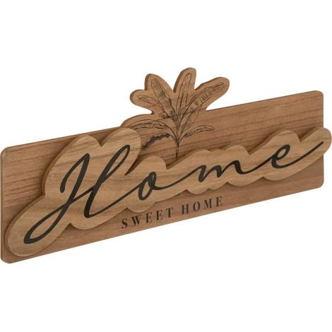 Décoration Murale Home "Bota" 55cm Marron (1/2)