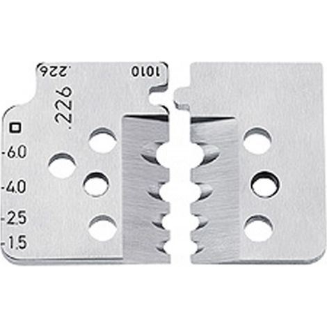 KNIPEX 12 19 11 1 set di lame di ricambio per 12 12 11
