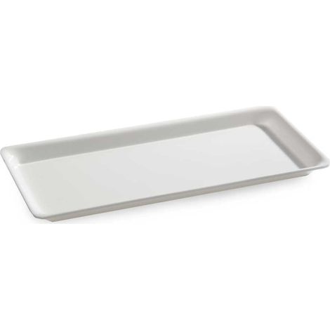 Plat en Plexiglas à pâté Blanc 345x155x17mm - Matériel CHR Pro