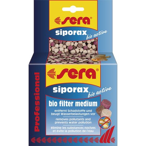 Sera Aquariumfiltermedium siporax bio active Professional 500 ml Aquarium-Wasseraufbereiter