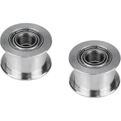 Lot de 2 poulies de renvoi pour tendeur de courroie XY BambuLab série X1/P1, alésage de 5 mm, accessoires pour imprimante 3D (1/5)