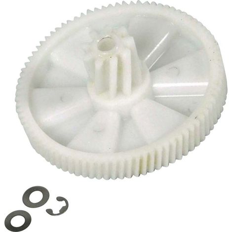 1 Engrenage, Rondelle, Circlip pour Robot Ménager MG350 MG360 Pièce de Rechange