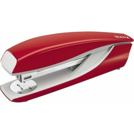 Heftgert NeXXt 5504 24/6 24/8 26/6 fest/lsbar/nageln 40 Bl. (80 g/m) inkl. 200 Heftklammern 24/6 Metall/Kunststoff rot (1/5)
