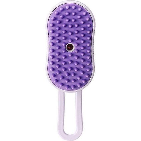 Peigne dépilatoire à spray en un clic, peigne dépilatoire liquide, brosse de massage anti-poils. (1/5)
