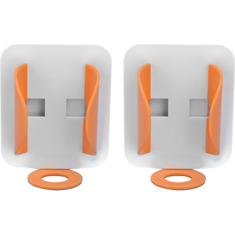 Porte-brosse à dents électrique mural, facile à ranger, hygiénique, antidérapant, ne tombe pas, support sans goutte (1/5)