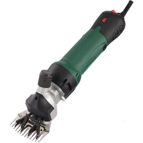 Cisaille électrique de tonte, vert, pour moutons et chèvres (1/5)