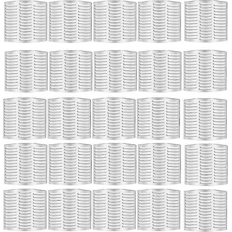 20 couvercles de drain mural en brique en acier inoxydable de 2,75 pouces x 2,8 pouces pour sceller les fuites et empêcher les infiltrations d'eau. (1/5)