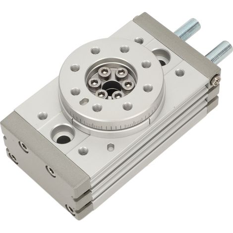 Vérin Rotatif Pneumatique 0-190° en Alliage d'Aluminium Étanche Haute Performance 30A