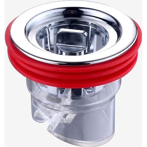 Bonde de douche anti-odeurs avec grille anti-insectes et bouchon à épingle neutralisant les odeurs (1/5)