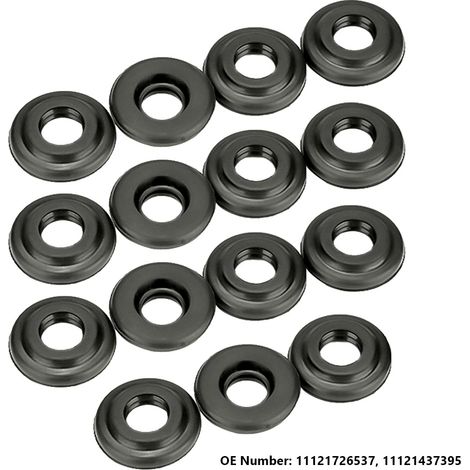 Kit de joints d'étanchéité pour cache-boulons de soupape de moteur BMW E46 E39 E60 E65 E66 E53 E83 11121726537 (1/5)
