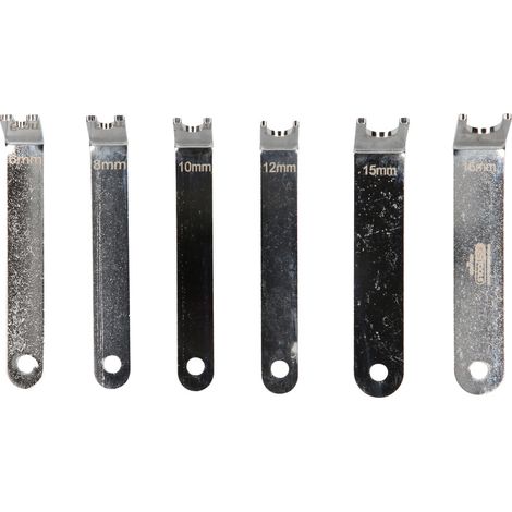 KS Tools Druckluft-Schnellverbinder-Lösewerkzeug-Satz, 6-tlg