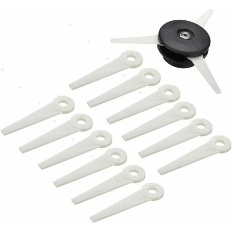 BARKBUSTERS Tête de débroussailleuse et 12 lames de rechange en plastique pour Stihl Polycut 6-3 FS38 FS40 FS45 (1/4)