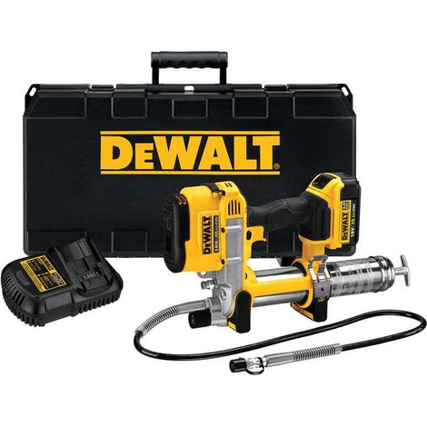 DEWALT DCGG571M1 Cordless XR Grease Gun 18V 1 x 4.0Ah Li-ion DEWDCGG571M1